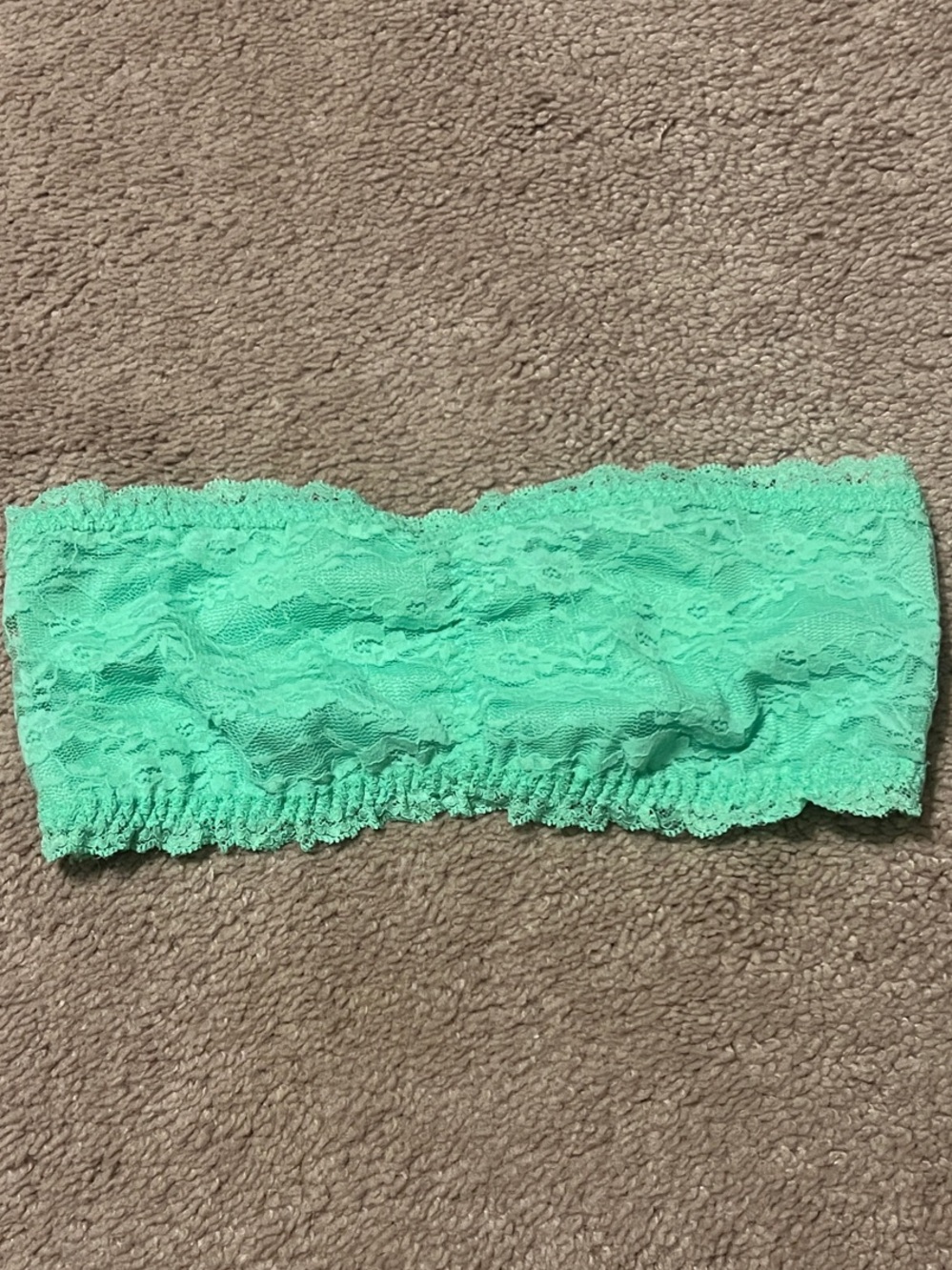 Mint Green Lace Bandeau